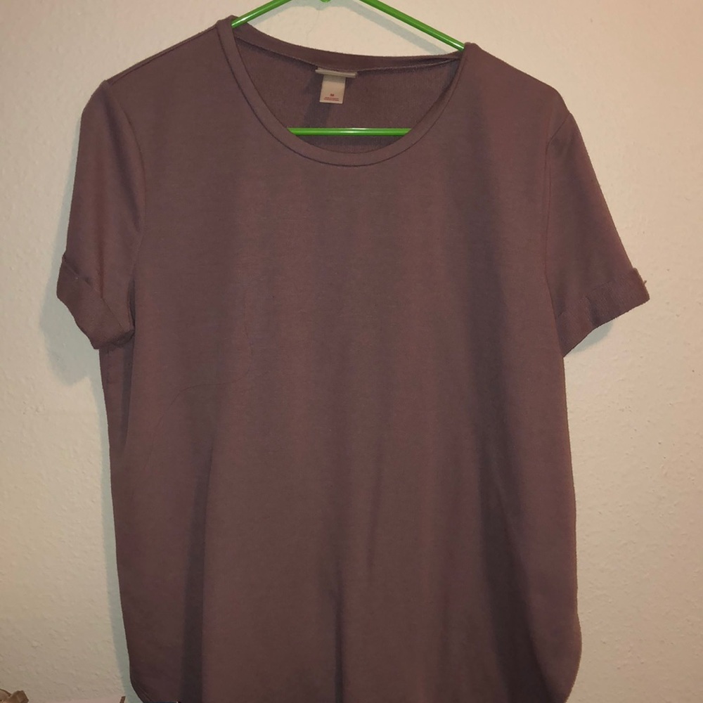Long knit shirt